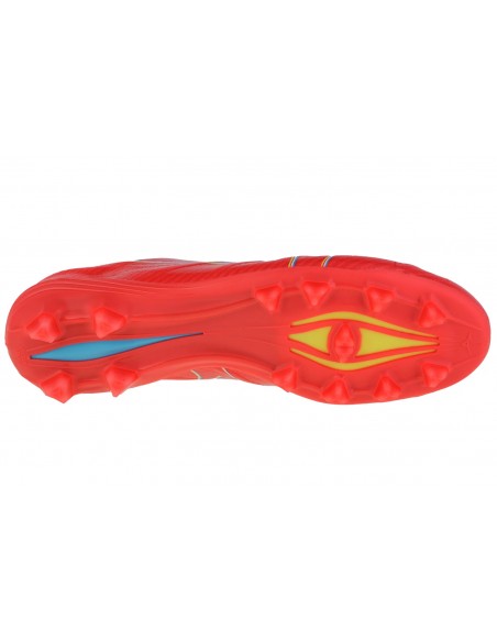 Mizuno Alpha Elite FG P1GA236264 Χαμηλά Ποδοσφαιρικά Παπούτσια με Τάπες Κόκκινα