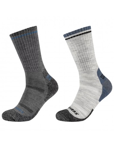 Skechers 2PPK Men Trail Wool Socks SK411049300