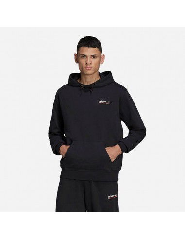 Adidas Adventure Ανδρικό Φούτερ με Κουκούλα και Τσέπες Μαύρο HF4765