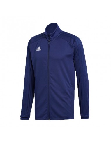 Adidas Condivo 18 Ανδρική Φούτερ Ζακέτα με Τσέπες Navy Μπλε CG0407