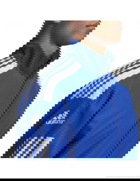 Adidas Squadra 21 Presentation Ανδρική Φούτερ Ζακέτα με Τσέπες Μπλε GP6445