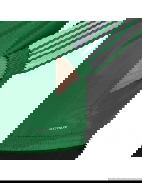 Adidas Squadra 21 Presentation Ανδρική Φούτερ Ζακέτα με Τσέπες Πράσινη GP6447