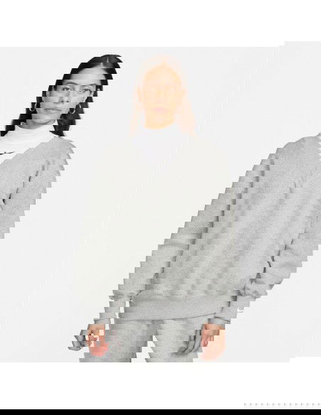 Nike Sportswear Phoenix Γυναικείο Φούτερ Γκρι FB8317-063