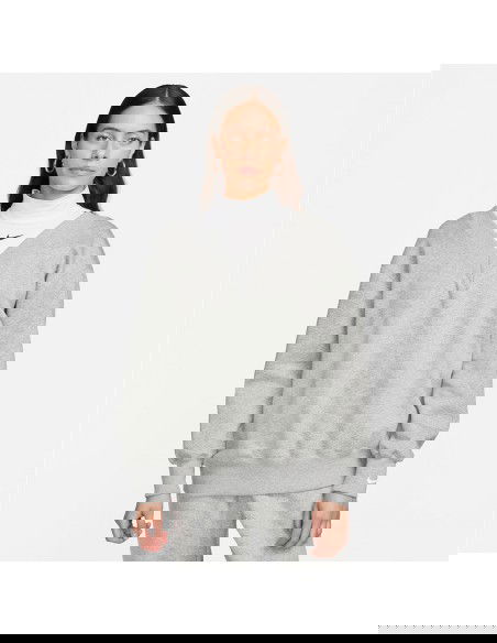 Nike Sportswear Phoenix Γυναικείο Φούτερ Γκρι FB8317-063