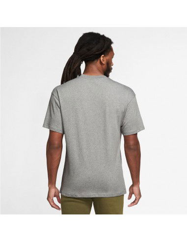 Nike Ανδρικό Αθλητικό T-shirt Κοντομάνικο Γκρι FD1296-063