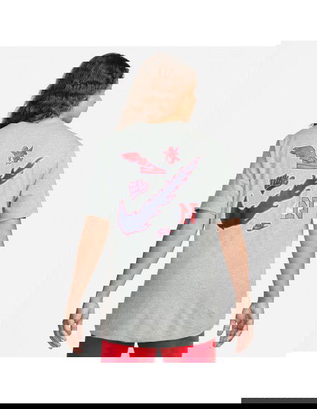 Nike Ανδρικό Αθλητικό T-shirt Κοντομάνικο Γκρι FD1320-063