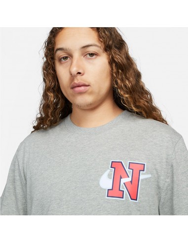 Nike Ανδρικό Αθλητικό T-shirt Κοντομάνικο Γκρι FD1320-063