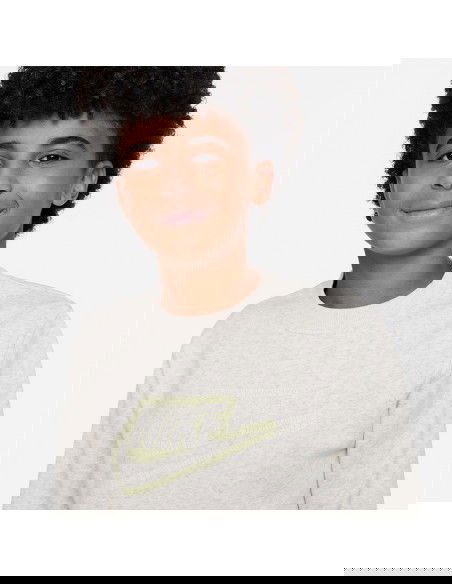 Nike Παιδικό Φούτερ Λευκό FD3182-141