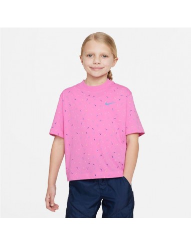 Nike Sportswear Παιδικό T-shirt Ροζ FD5366-620