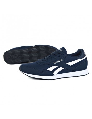 Reebok Royal Classic Jogger 3.0 Shoes in Collegiate Navy / White