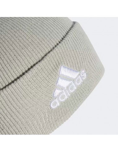 Adidas Logo Beanie Σκούφος Πλεκτός σε Λευκό χρώμα II3524