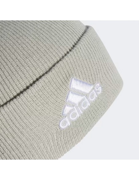Adidas Logo Beanie Σκούφος Πλεκτός σε Λευκό χρώμα II3524