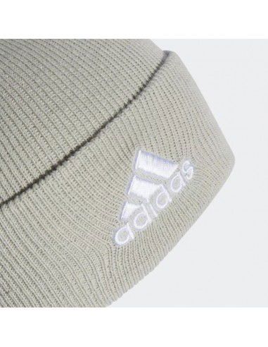 Adidas Logo Beanie Σκούφος Πλεκτός σε Λευκό χρώμα II3524