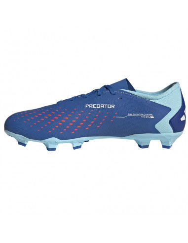 Adidas Predator Accuracy.3 L FG GZ0015 Χαμηλά Ποδοσφαιρικά Παπούτσια με Τάπες Bright Royal / Cloud White / Bliss Blue