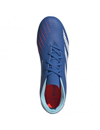 Adidas Predator Accuracy.3 L FG GZ0015 Χαμηλά Ποδοσφαιρικά Παπούτσια με Τάπες Bright Royal / Cloud White / Bliss Blue