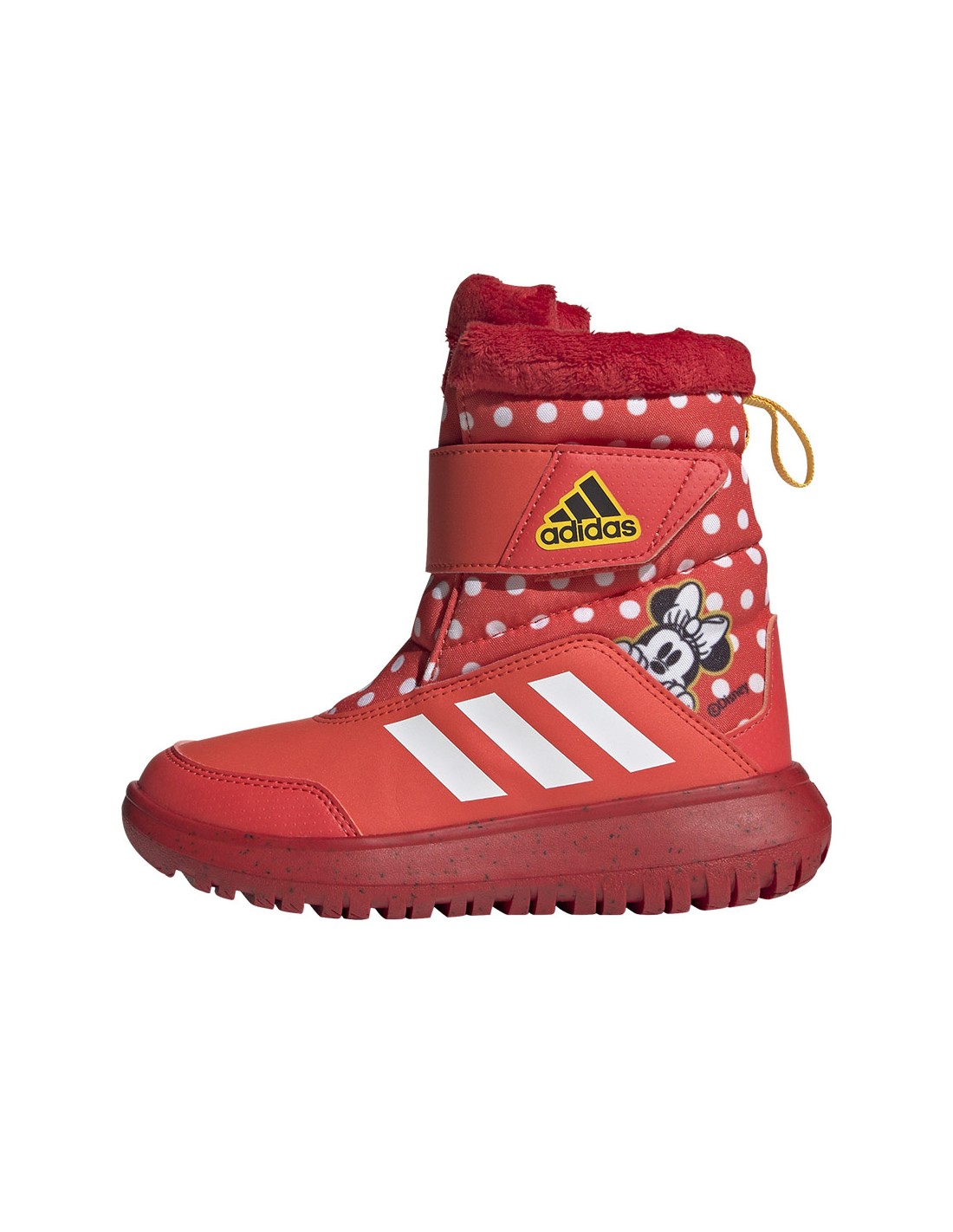 adidas performance Adidas Winterplay x Disney Παιδικά Μποτάκια με Σκρατς Bright Red / Cloud White / Better Scarlet IG7188
