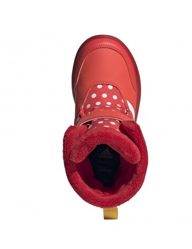 Adidas Winterplay x Disney Παιδικά Μποτάκια με Σκρατς Bright Red / Cloud White / Better Scarlet IG7188