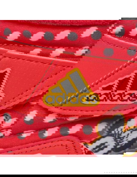 Adidas Winterplay x Disney Παιδικά Μποτάκια με Σκρατς Bright Red / Cloud White / Better Scarlet IG7188