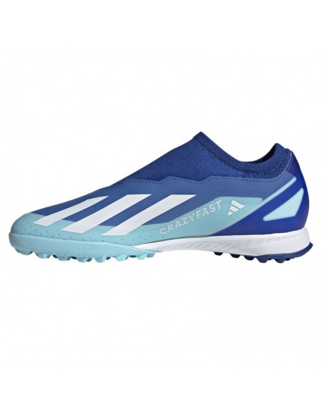 Adidas X Crazyfast.3 TF ID9347 Χαμηλά Ποδοσφαιρικά Παπούτσια με Σχάρα Bright Royal / Cloud White / Solar Red