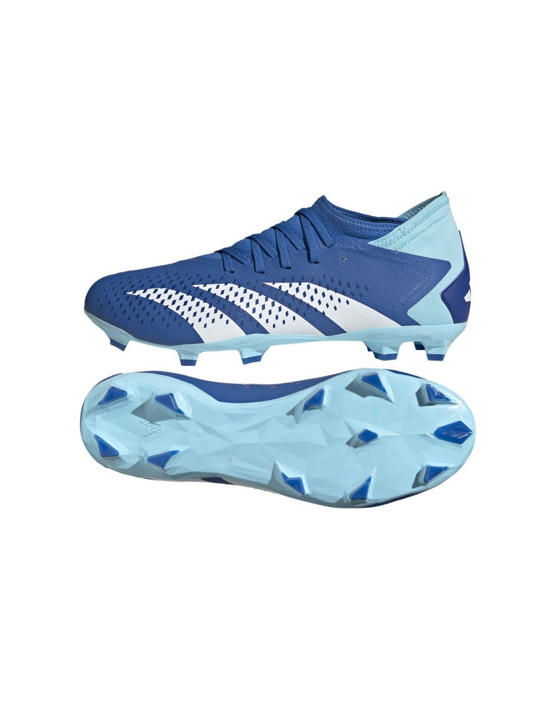 Adidas Accuracy.3 FG GZ0026 Χαμηλά Ποδοσφαιρικά Παπούτσια με Τάπες Bright Royal / Cloud White / Bliss Blue