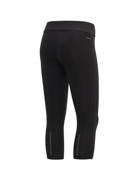 Adidas Response 3/4 Running Γυναικείο Capri Κολάν Μαύρο CF6222