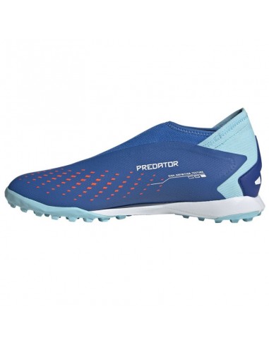 Adidas Predator Precision.3 TF GZ0001 Ψηλά Ποδοσφαιρικά Παπούτσια με Σχάρα Bright Royal / Cloud White / Bliss Blue