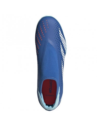 Adidas Predator Precision.3 TF GZ0001 Ψηλά Ποδοσφαιρικά Παπούτσια με Σχάρα Bright Royal / Cloud White / Bliss Blue