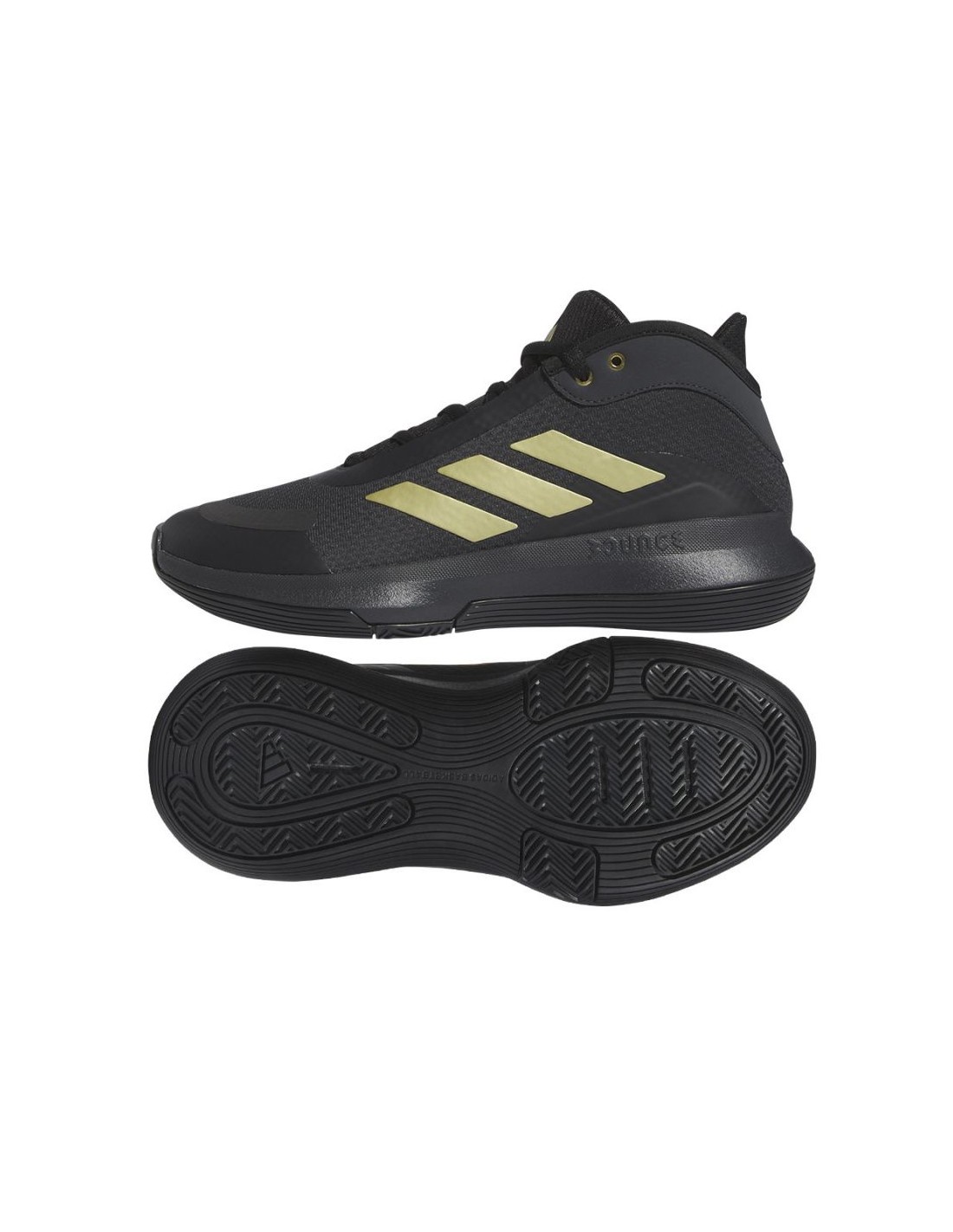 Adidas Bounce Legends IE9278 Ψηλά Μπασκετικά Παπούτσια Μαύρα