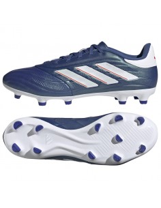 Adidas Pure Ii.3 FG IE4896 Χαμηλά Ποδοσφαιρικά Παπούτσια με Τάπες Lucid Blue / Cloud White / Solar Red