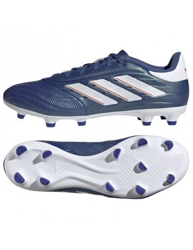 Adidas Pure Ii.3 FG IE4896 Χαμηλά Ποδοσφαιρικά Παπούτσια με Τάπες Lucid Blue / Cloud White / Solar Red
