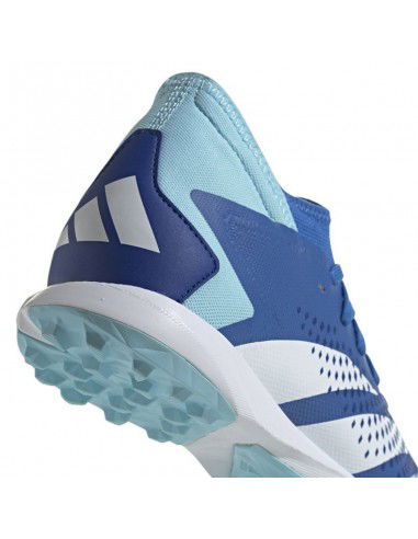 Adidas Predator Precision.3 TF GZ0007 Ψηλά Ποδοσφαιρικά Παπούτσια με Σχάρα Bright Royal / Cloud White / Bliss Blue