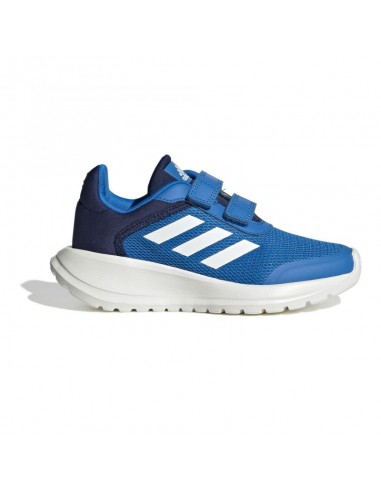 Adidas Αθλητικά Παιδικά Παπούτσια Running Tensaur Run 2.0 CF K GW0393 με Σκρατς Blue Rush / Core White / Dark Blue