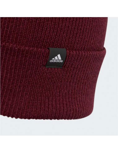 Adidas 2-Color Logo Beanie Σκούφος Πλεκτός σε Κόκκινο χρώμα IJ7299