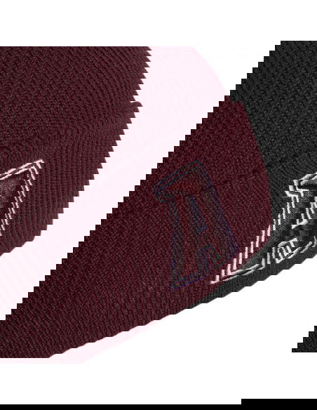 Adidas 2-Color Logo Beanie Σκούφος Πλεκτός σε Κόκκινο χρώμα IJ7299