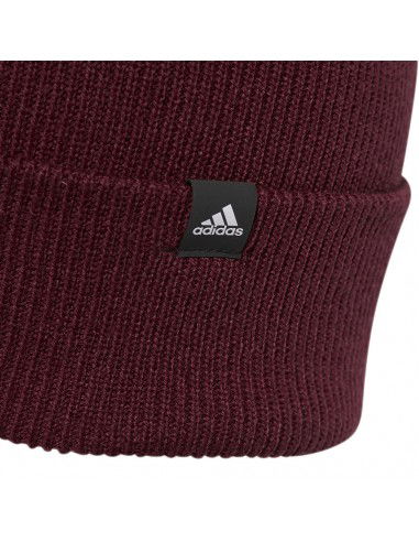 Adidas 2-Color Logo Beanie Σκούφος Πλεκτός σε Κόκκινο χρώμα IJ7299