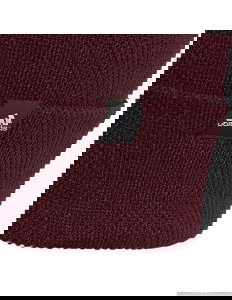 Adidas 2-Color Logo Beanie Σκούφος Πλεκτός σε Κόκκινο χρώμα IJ7299