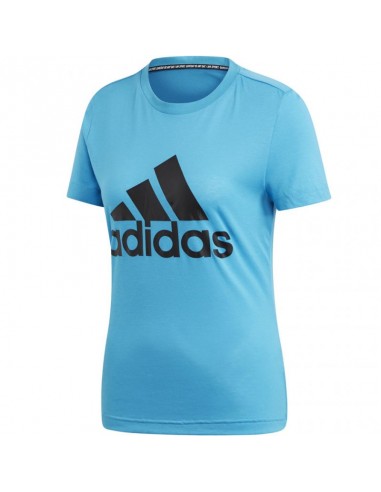 Adidas Must Haves Badge Of Sport Γυναικείο Αθλητικό T-shirt Μπλε DZ0015