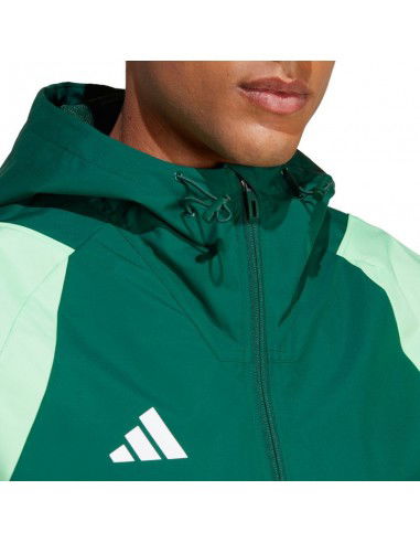 Adidas Tiro 23 Competition All Weather Ανδρικό Χειμωνιάτικο Μπουφάν Πράσινο IC4570