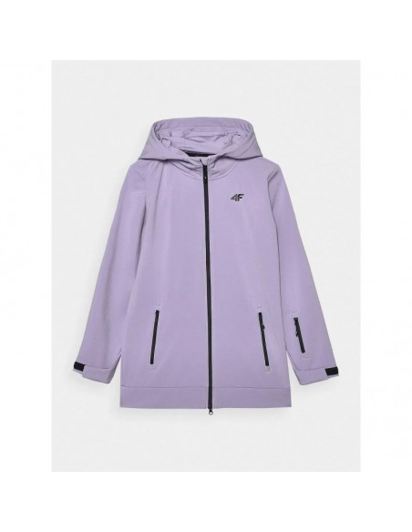 4F Παιδικό Αθλητικό Μπουφάν Λιλά 4FJAW23TSOFF153-52S
