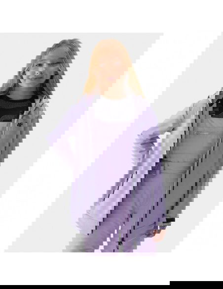 4F Παιδικό Αθλητικό Μπουφάν Λιλά 4FJAW23TSOFF153-52S