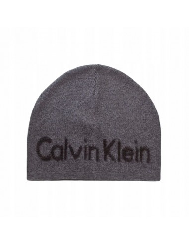 Calvin Klein Beanie Unisex Σκούφος Πλεκτός σε Γκρι χρώμα K50K502011