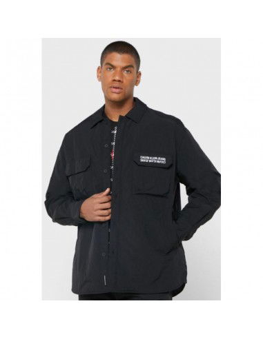 Calvin Klein Ανδρικό Χειμωνιάτικο Μπουφάν Μαύρο J30J319310