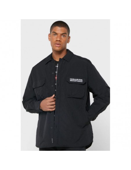 Calvin Klein Ανδρικό Χειμωνιάτικο Μπουφάν Μαύρο J30J319310