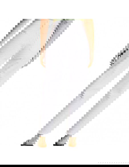 Calvin Klein Ψηλόμεσο Γυναικείο Jean Παντελόνι σε Mom Εφαρμογή Λευκό J20J218514-1AA