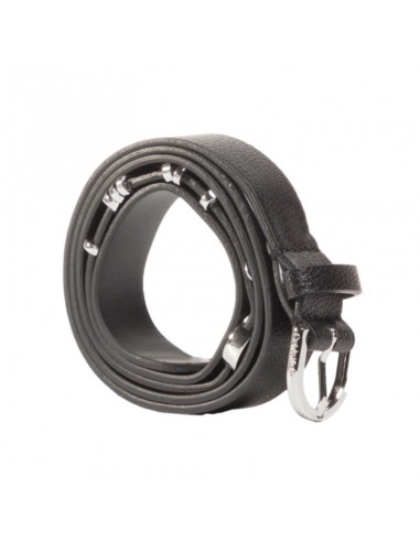 Calvin Klein Δερμάτινη Γυναικεία Ζώνη σε Μαύρο χρώμα K60K607324-BAX