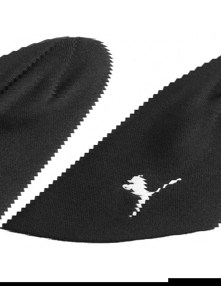 Puma Beanie Unisex Σκούφος Πλεκτός σε Μαύρο χρώμα 24943-01