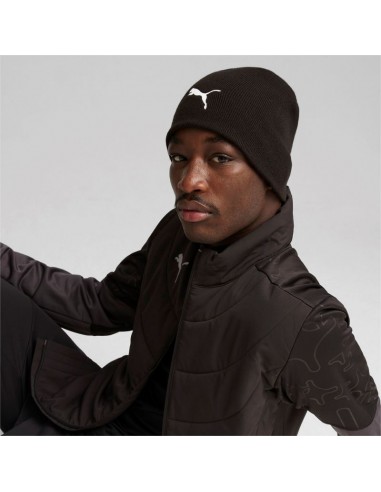 Puma Beanie Unisex Σκούφος Πλεκτός σε Μαύρο χρώμα 24943-01