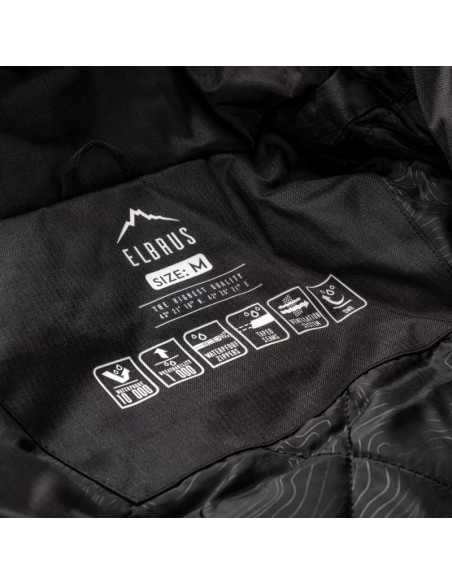 Elbrus Noam Ii 92800326270 Ανδρικό Μπουφάν για Σκι & Snowboard Μαύρο