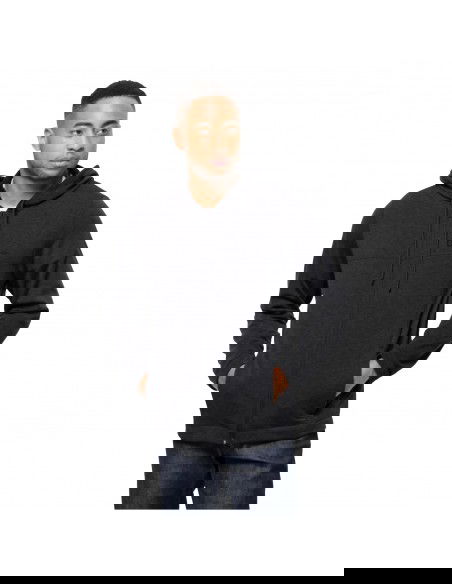 Jack Wolfskin Ανδρικό Φούτερ με Κουκούλα Μαύρο 1710701-6000