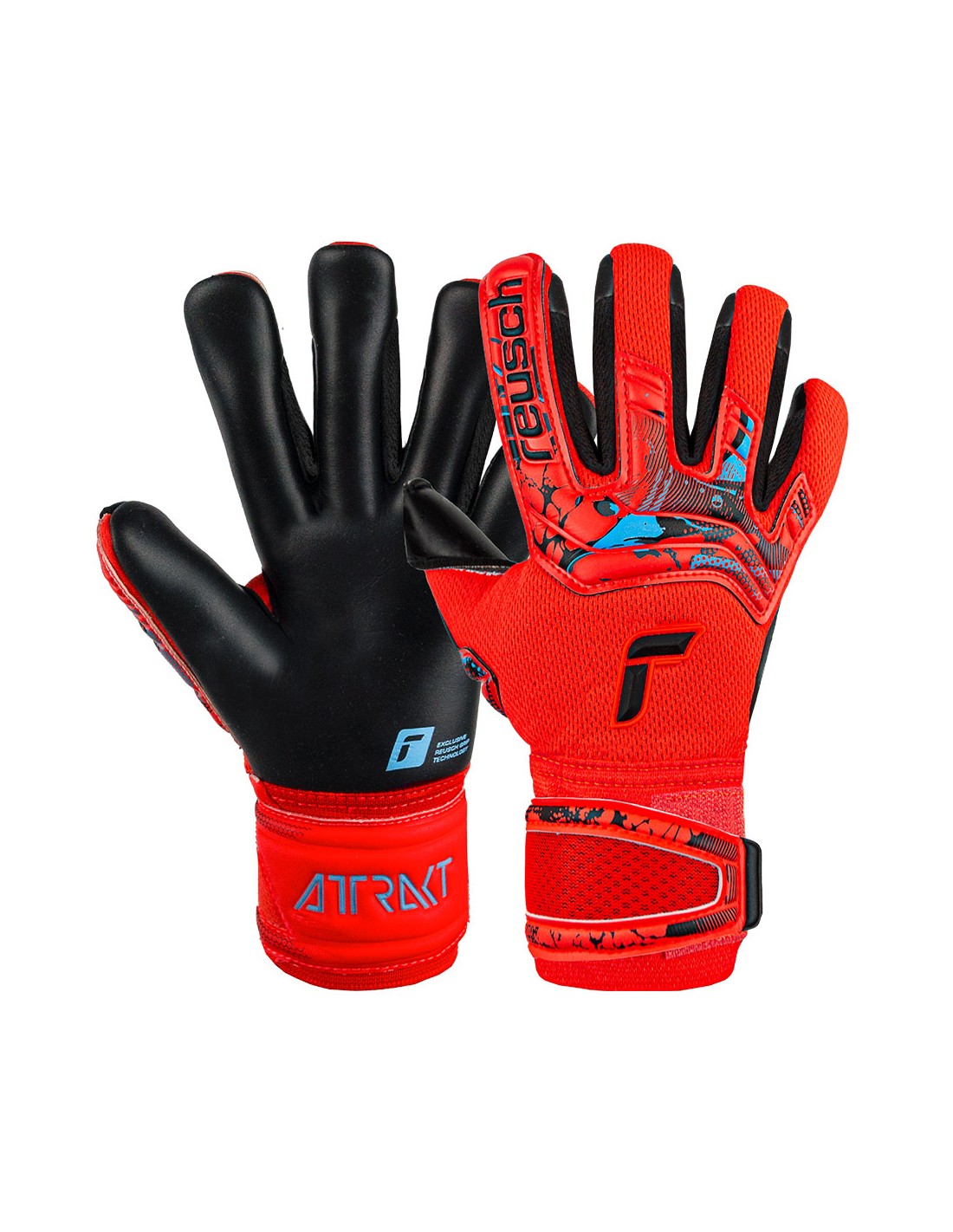 Reusch Attrakt Duo 5370025-3333 Γάντια Τερματοφύλακα Ενηλίκων Πορτοκαλί
